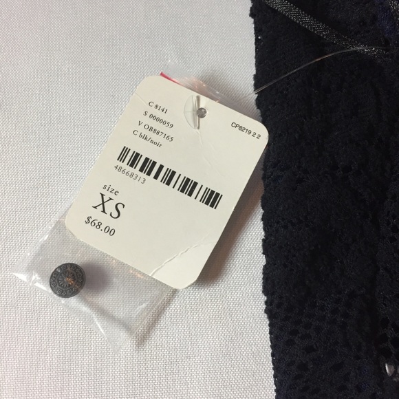 Free People Black Lace Semi Halter Miley Bodysuit - Picture 9 of 13